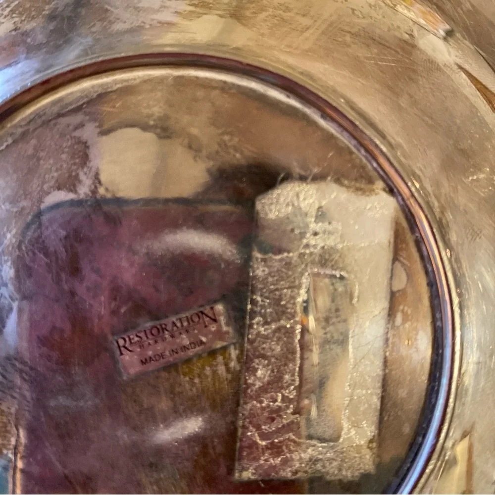 Restoration Hardware Silver Plated Tea Kettle With Warmer